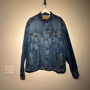 Mens Levi Strauss & Co Vintage Easy Rider Jean Jacket size:XL